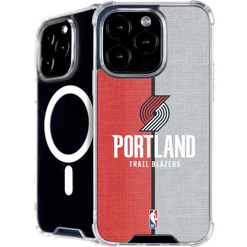 NBA Portland Trail Blazers Canvas iPhone 16 Pro MagSafe Case